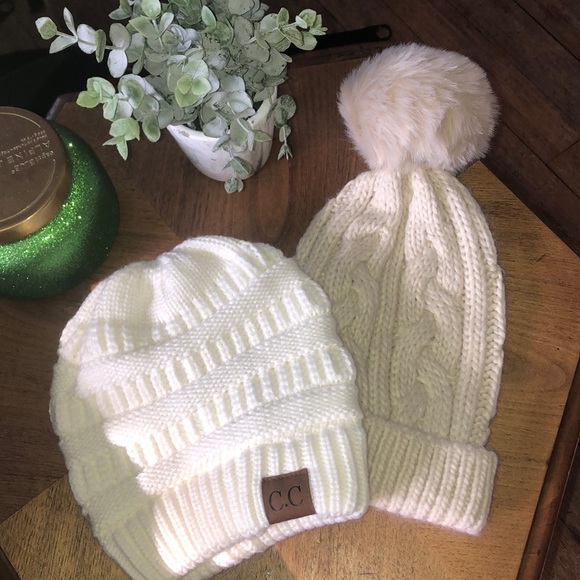 C.C Accessories - NWOT C.C & Abercrombie & Fitch Winter Hat Bundle
